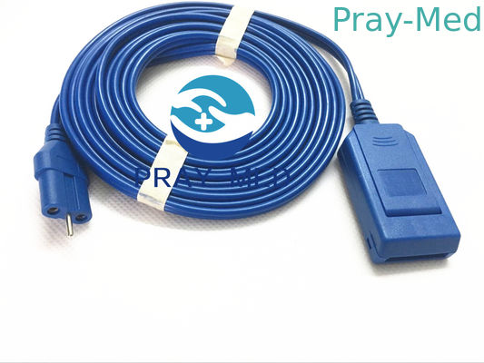 Cavo paziente del piatto di diatermia del PVC 3m per il cuscinetto di messa a terra di Electrosurgical