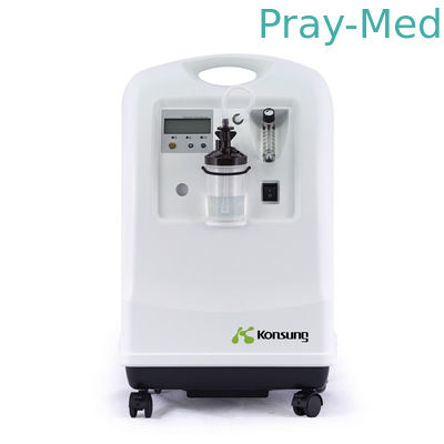 Concentratore portatile medico di plastica dell'ossigeno di 750VA 10L/min