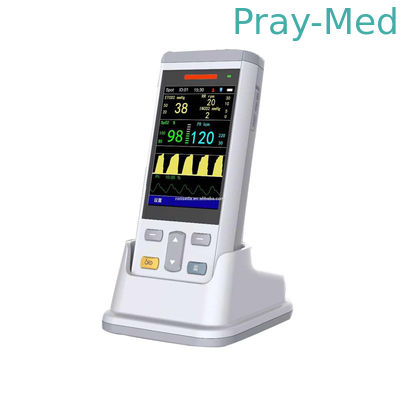Monitor veterinario portatile di 254BPM Capnograph Etco2