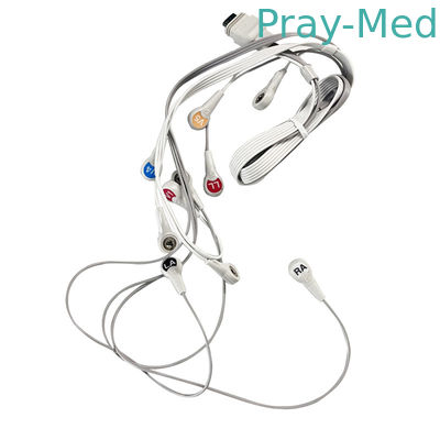Leadwire dell'OEM Holter Cable ECG Nihon Kohden per il registratore RAC-2512 di ECG