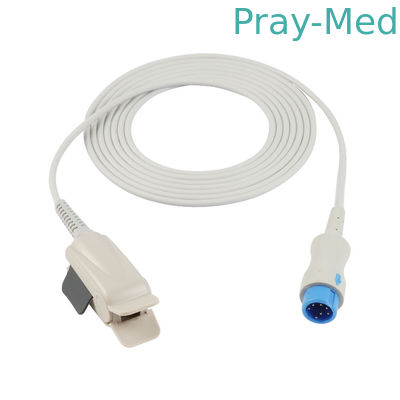 Sensore dell'adulto Spo2 di Mindray con il giro 7 Pin Keyed Connector For T5/T8