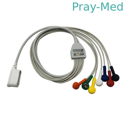 Connettore improvviso di Holter Cable 1.1m del cavo dello sgombro 7 del registratore di sanità di GE