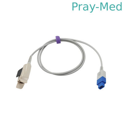 Alta precisione Comaptible GE Trusignal TS-F-D della sonda del sensore del connettore Spo2 di DB9 9P