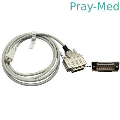 Cavo del sensore di flusso del ventilatore del neonato per Drager Babylog 8000 3M con colore bianco grigio