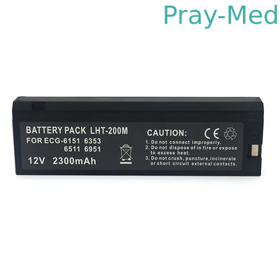 pacchetto della batteria del monitor paziente di 12V 2300Mah per il peso di Nihon Kohden ECG 750g